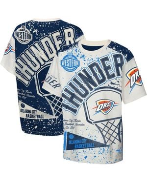 Outerstuff Youth Oklahoma City Thunder Top Player All-Over-Print T-Shirt - Blue