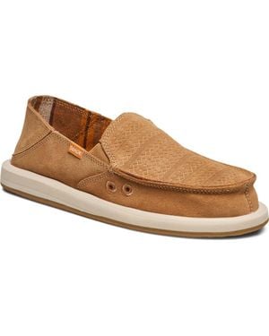 Sanuk Donna Slip-On Shoe - Brown