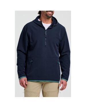 Free Fly Stretch Fleece Anorak - Blue