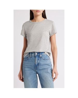 Marine Layer Re-Spun Signature Crewneck T-Shirt - Blue