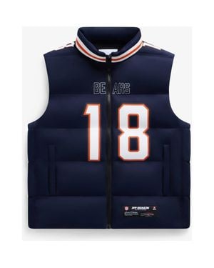 OFF SEASON Caleb Williams Chicago Bears Player Puffer Vest - Blue