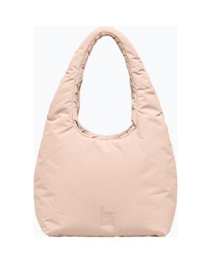 GotBag Cloud Shoulder Bag Recycled Nylon Puffer Handbag - Pink