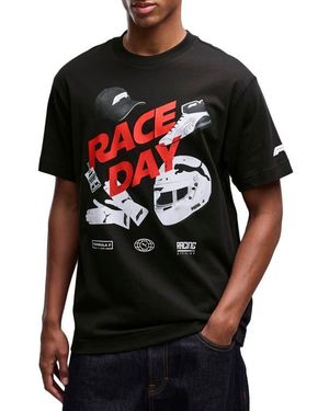 PUMA F1 Race Day Graphic T-Shirt - Black