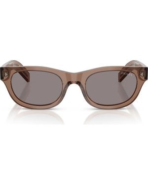 Prada 52Mm Cat Eye Sunglasses - Gray