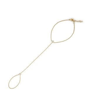 Electric Picks Xsarah & Hollie Off The Coast Hand Chain - White