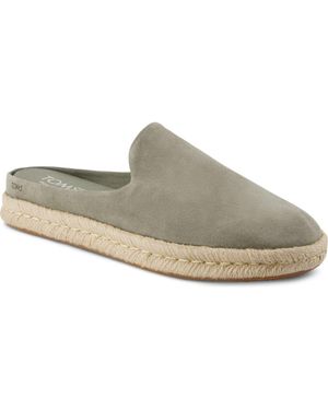 TOMS Santiago Espadrille Mule - Gray