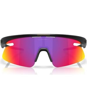 Oakley Gender Inclusive Rslv Lite 50Mm Rectangle Sunglasses - Purple