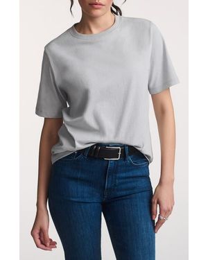Mavi Basic Crewneck T-Shirt - Gray