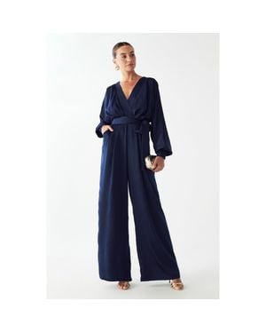 Willa Salem Jumpsuit - Blue