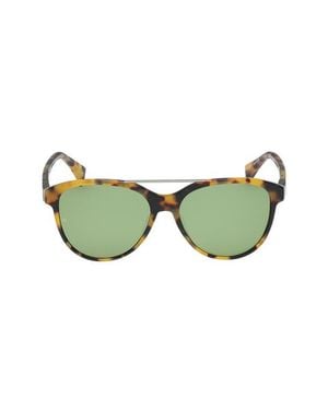 Rag & Bone 54Mm Pilot Sunglasses - Green
