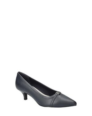 Easy Street Zayn Kitten Heel Pump - Blue