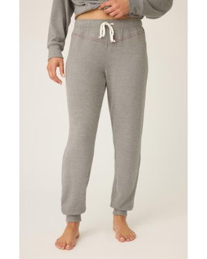 Pj Salvage Hold Your Horses Sweatpants - Gray