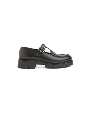 Celtic & Co. Chunky T Bar Loafer - Black
