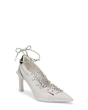 Naturalizer X June Ambrose Zyra Pointed Toe Sneaker Pump - White