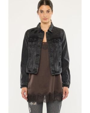 Kancan Henney Classic Trucker Jacket - Gray