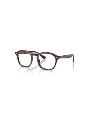 Ray-Ban 52Mm Square Optical Glasses - Multicolor