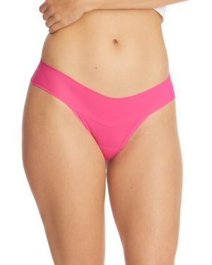 Hanky Panky Breathe Natural Thong - Pink