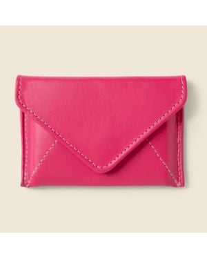 Casupo Mini Envelope Wallet With Rfid Protection - Pink