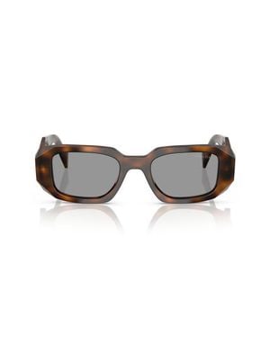 Prada 51Mm Rectangular Sunglasses - Multicolor