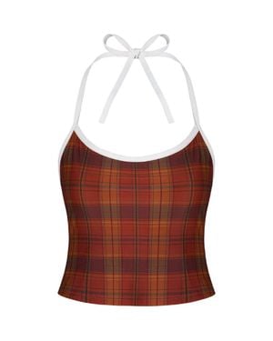Oddli Tankini Top - Brown