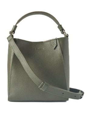 Tin Marin Yaya Leather Bucket Bag - Green