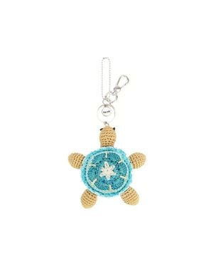 The Sak Yarnicharmz Hand Crochet Dangle - Blue