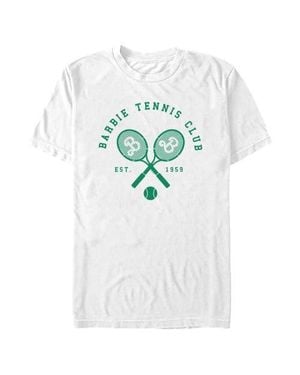 Barbie Tennis Club Established 1959 T-Shirt - White