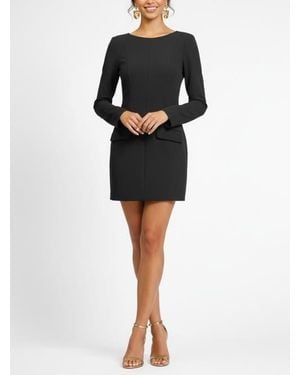 Rachel Roy Gizelle Long Sleeve Mini Dress - Black