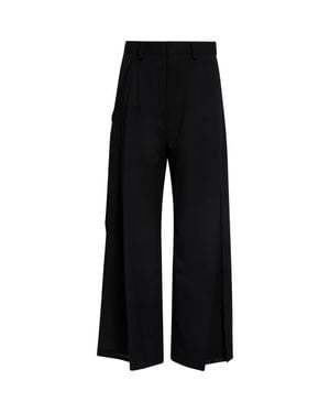Undercover Wide Leg Pants - Black