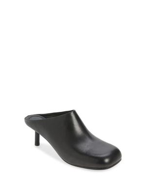 Sacai Square Toe Mule - Gray