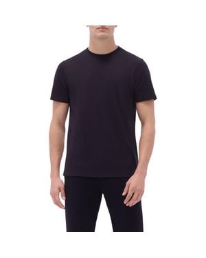 Bugatchi Hank Solid Pima Cotton T-Shirt - Blue