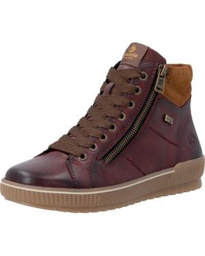 Remonte Maditta 72 High Top Sneaker - Brown