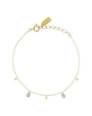BEN ONI Pear Cubic Zirconia Charm Bracelet - Natural