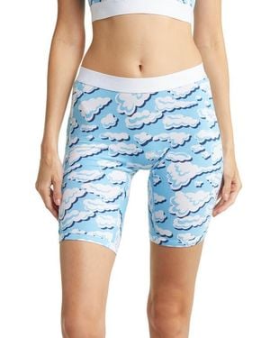 TOMBOYX Stretch Modal 9-Inch Boxer Briefs - Blue