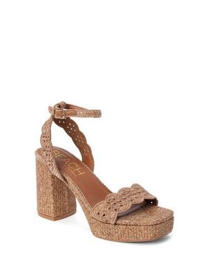 Matisse Maiden Platform Ankle Strap Sandal - Brown