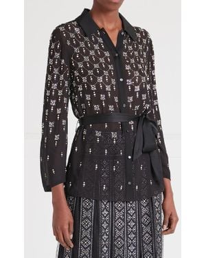 Temperley London Gallantry Shirt - Black
