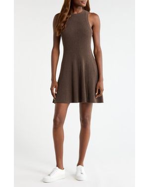 UGG Adela Rib Knit Minidress - Brown