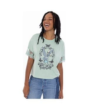 Disney Peter Pan Tinker Bell Short Sleeve T-Shirt - Blue