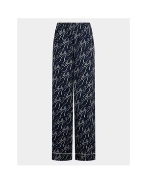 Bally Christmas Capsule Pants - Blue