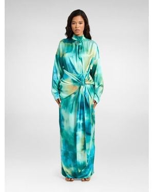 DASKA Isola Dress - Blue