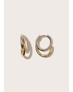Otiumberg Small Spiralis Hoop Earrings - Natural