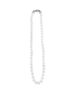 Lagos 'Luna' 10Mm Pearl Necklace - White