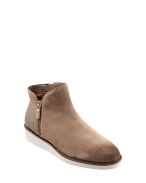 Softwalk Wesley Bootie - Brown