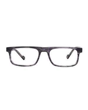 RENEES READERS Dave Half Frame Computer Light Size Large Readers - Black