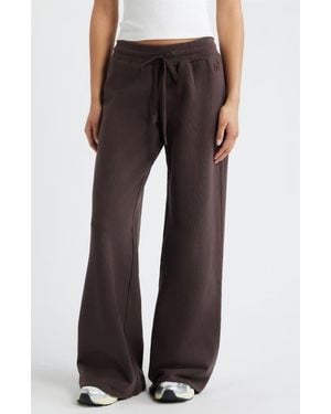 Princess Polly Dodie Wide Leg Cotton Pants - Black