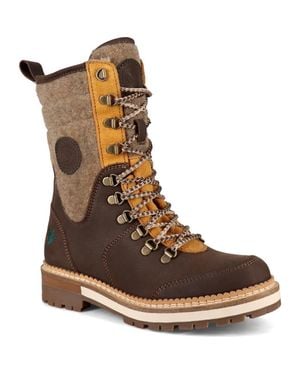 Santana Canada Cariboo Waterproof Mixed Media Boot - Brown