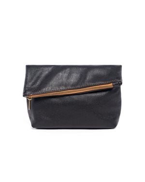 Deux Mains Asymmetric Makeup Bag - Gray