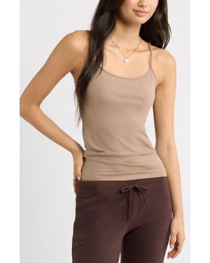 BP. Core Cotton Blend Camisole - Natural