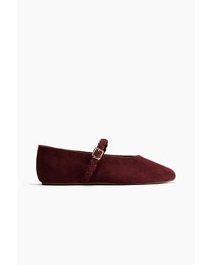 H&M Mary Jane Ballet Flats - Red