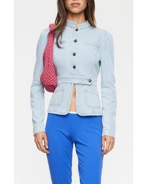 Lioness Brooklyn Denim Jacket - Blue